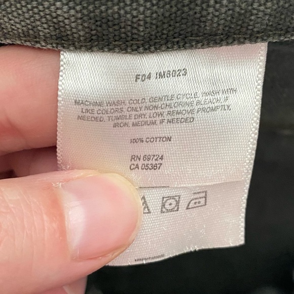 Sorel Army Green Heavy Duty Work Pants Size 38 - Picture 7 of 8